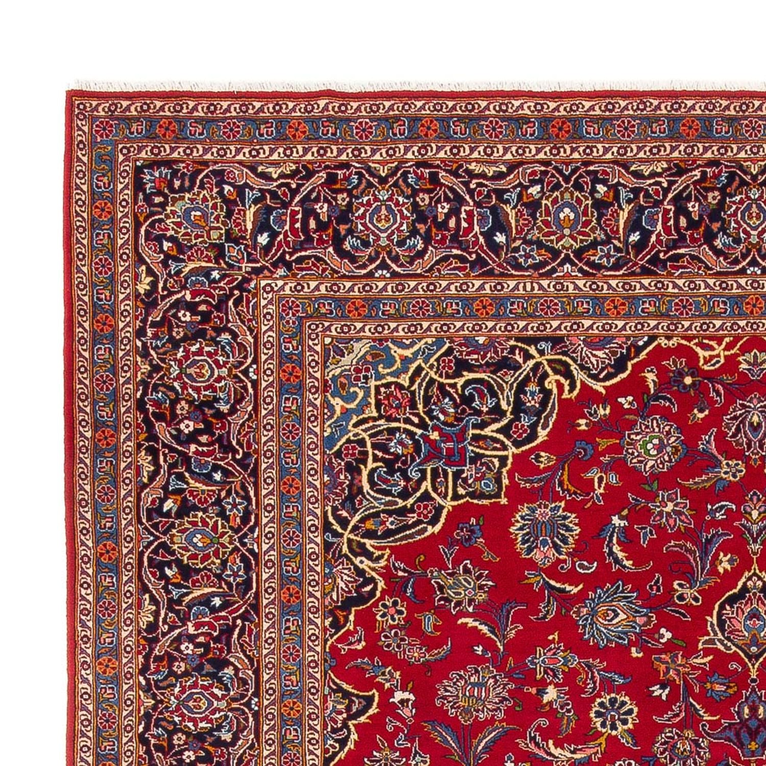Perserteppich - Keshan - 412 x 290 cm - rot