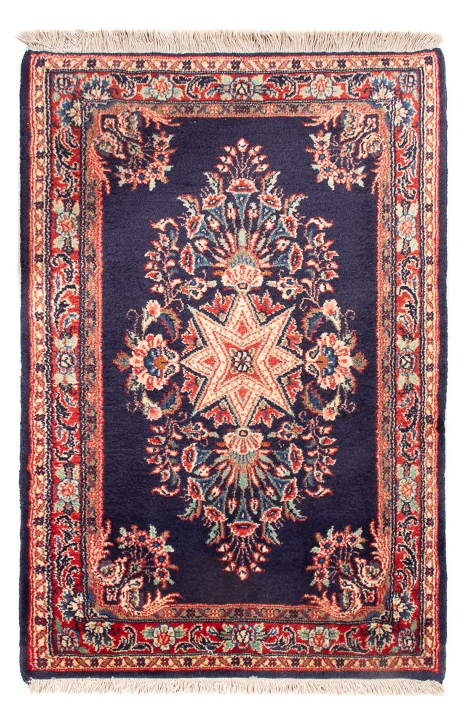Perserteppich - Classic - 100 x 67 cm - dunkelblau