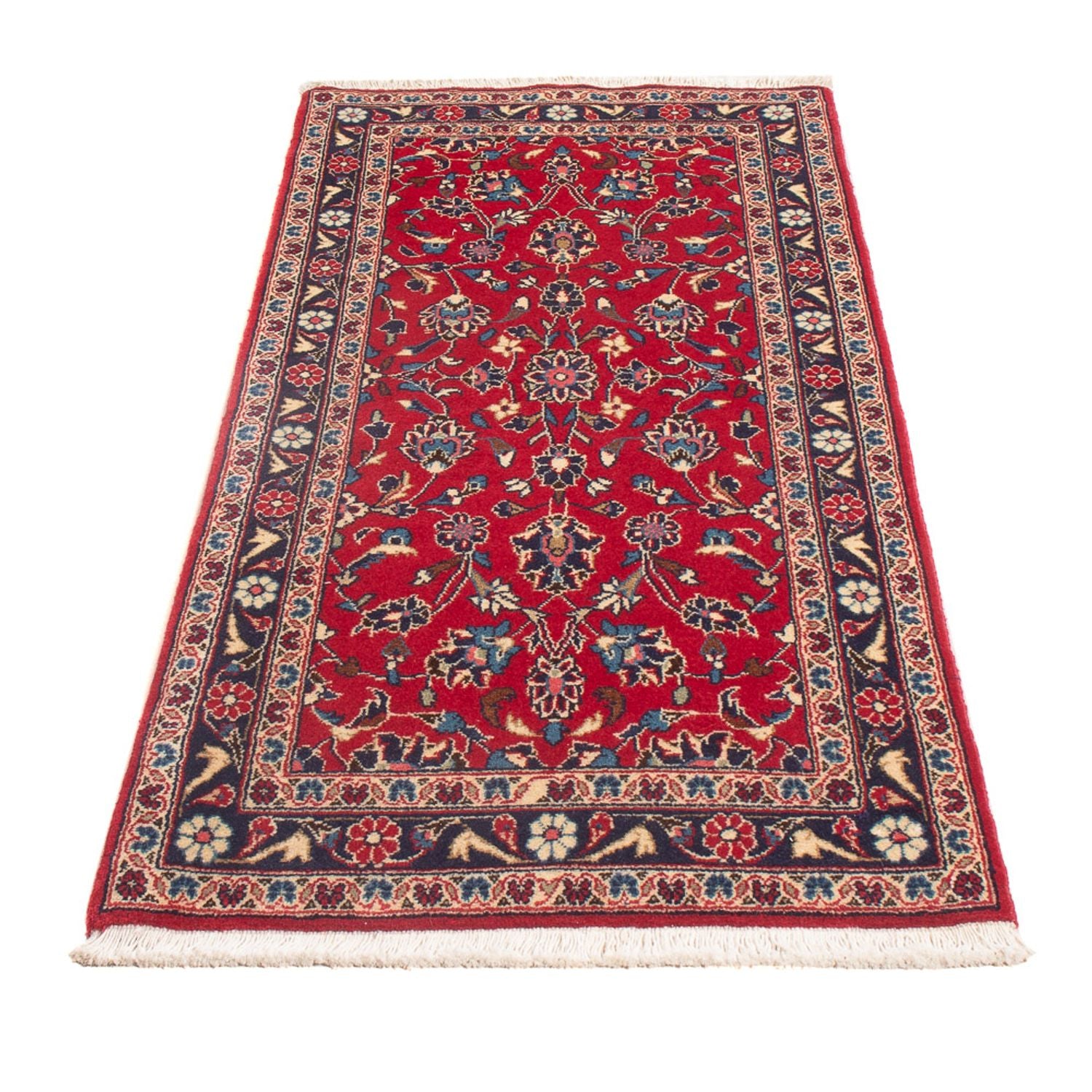 Läufer Perser - Keshan - 155 x 70 cm - rot