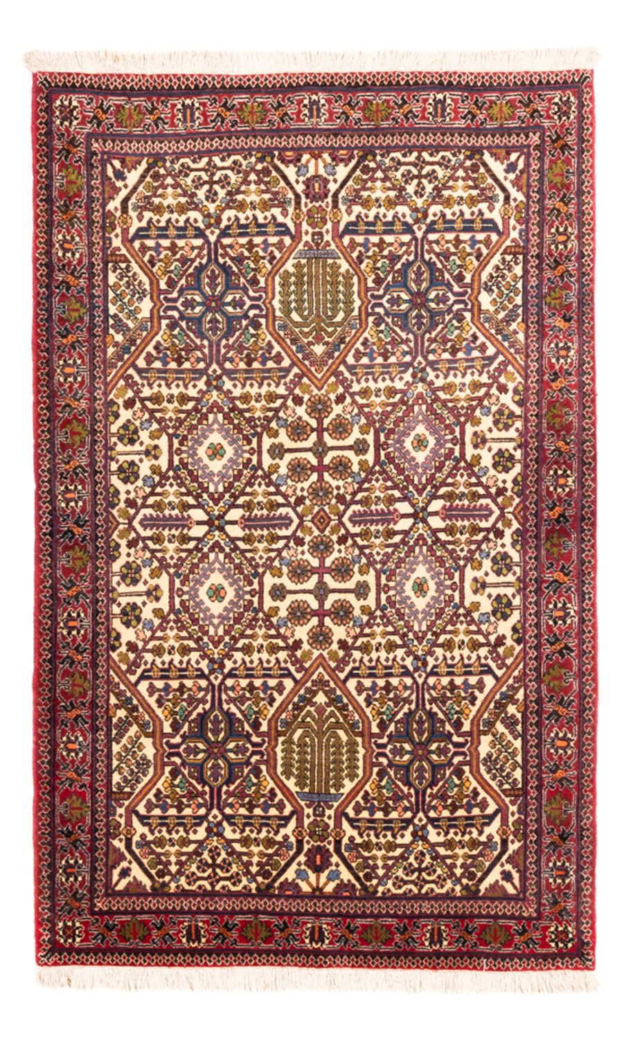 Perserteppich - Nomadic - 160 x 105 cm - hellbeige