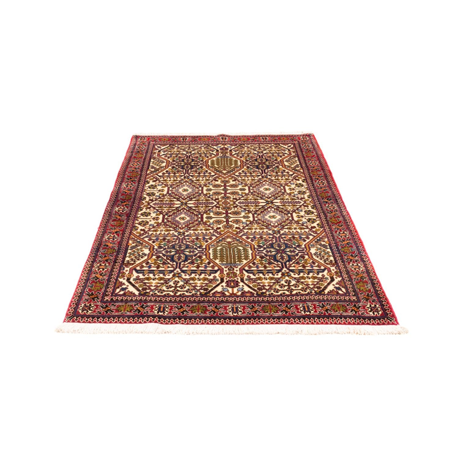 Perserteppich - Nomadic - 160 x 105 cm - hellbeige