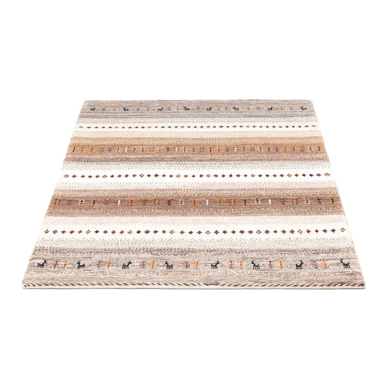 Gabbeh Teppich - Loribaft Perser - 127 x 83 cm - mehrfarbig