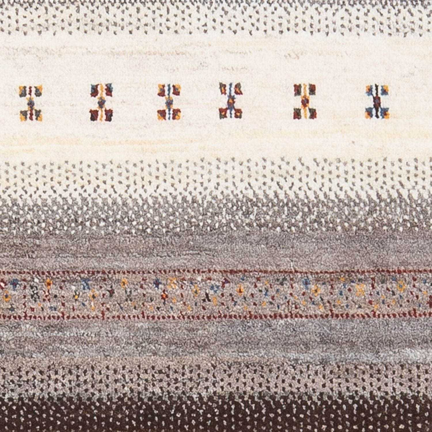 Gabbeh Teppich - Loribaft Perser - 123 x 83 cm - mehrfarbig