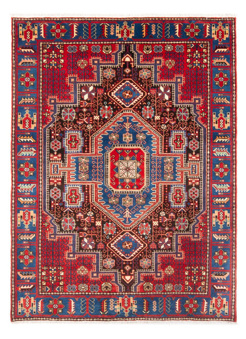 Perserteppich - Nomadic - 200 x 143 cm - rot