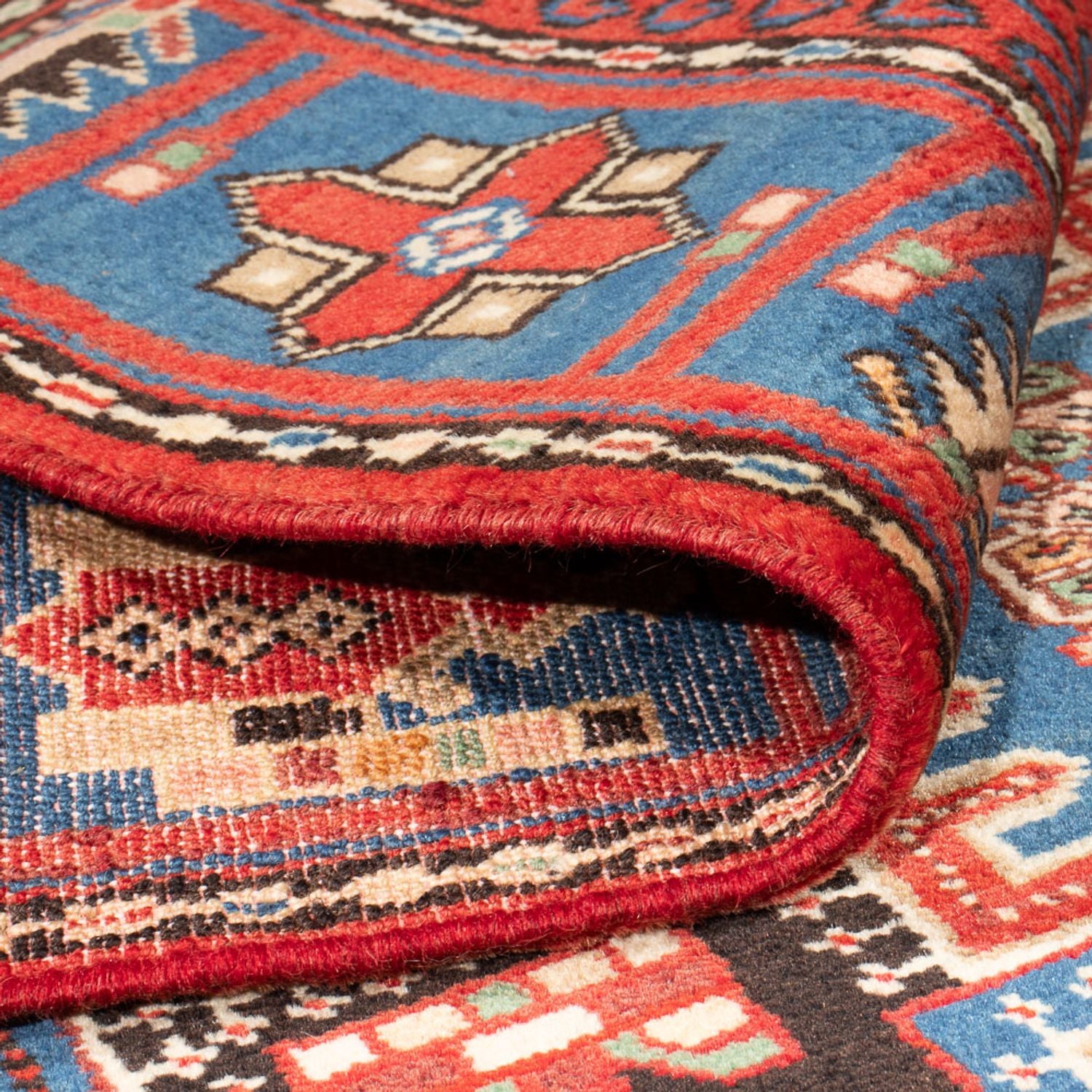 Perserteppich - Nomadic - 200 x 143 cm - rot