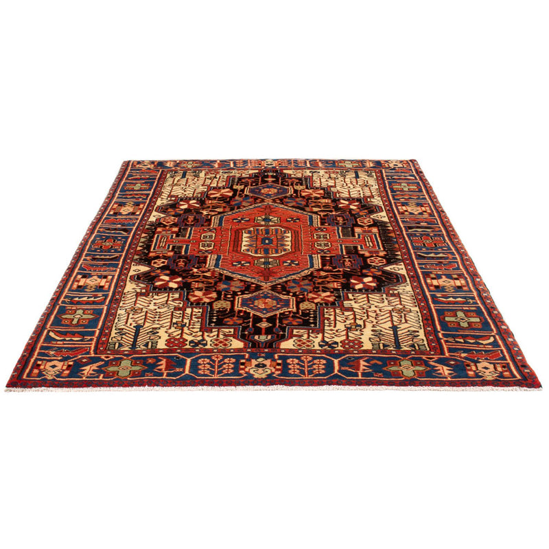 Perserteppich - Nomadic - 207 x 147 cm - rot