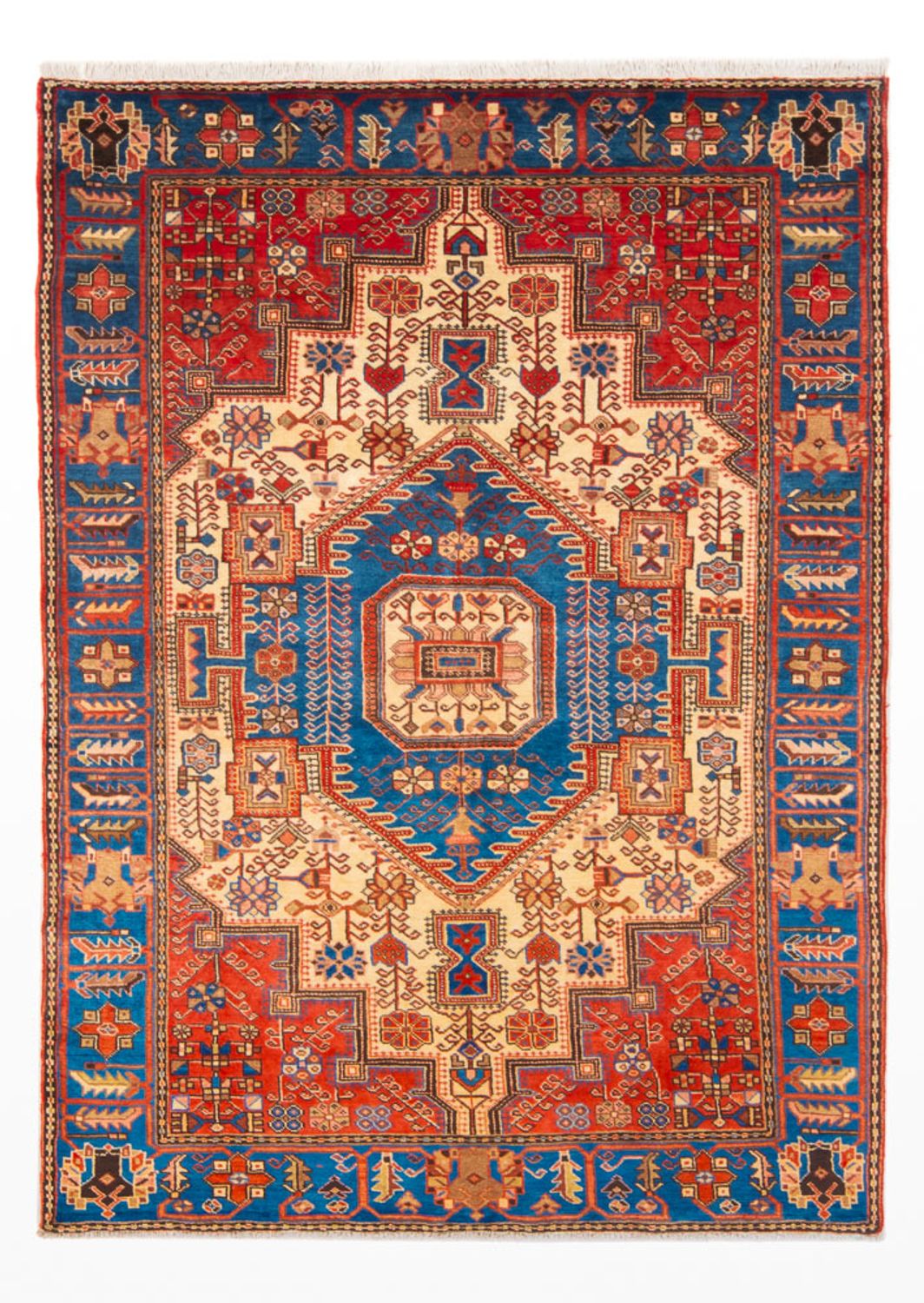 Perserteppich - Nomadic - 210 x 142 cm - blau
