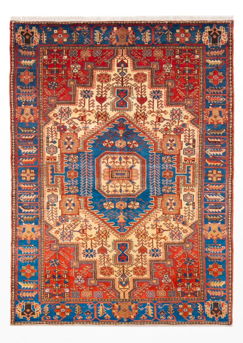 Perserteppich - Nomadic - 210 x 142 cm - blau