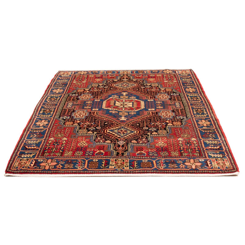 Perserteppich - Nomadic - 206 x 146 cm - bordeauxrot