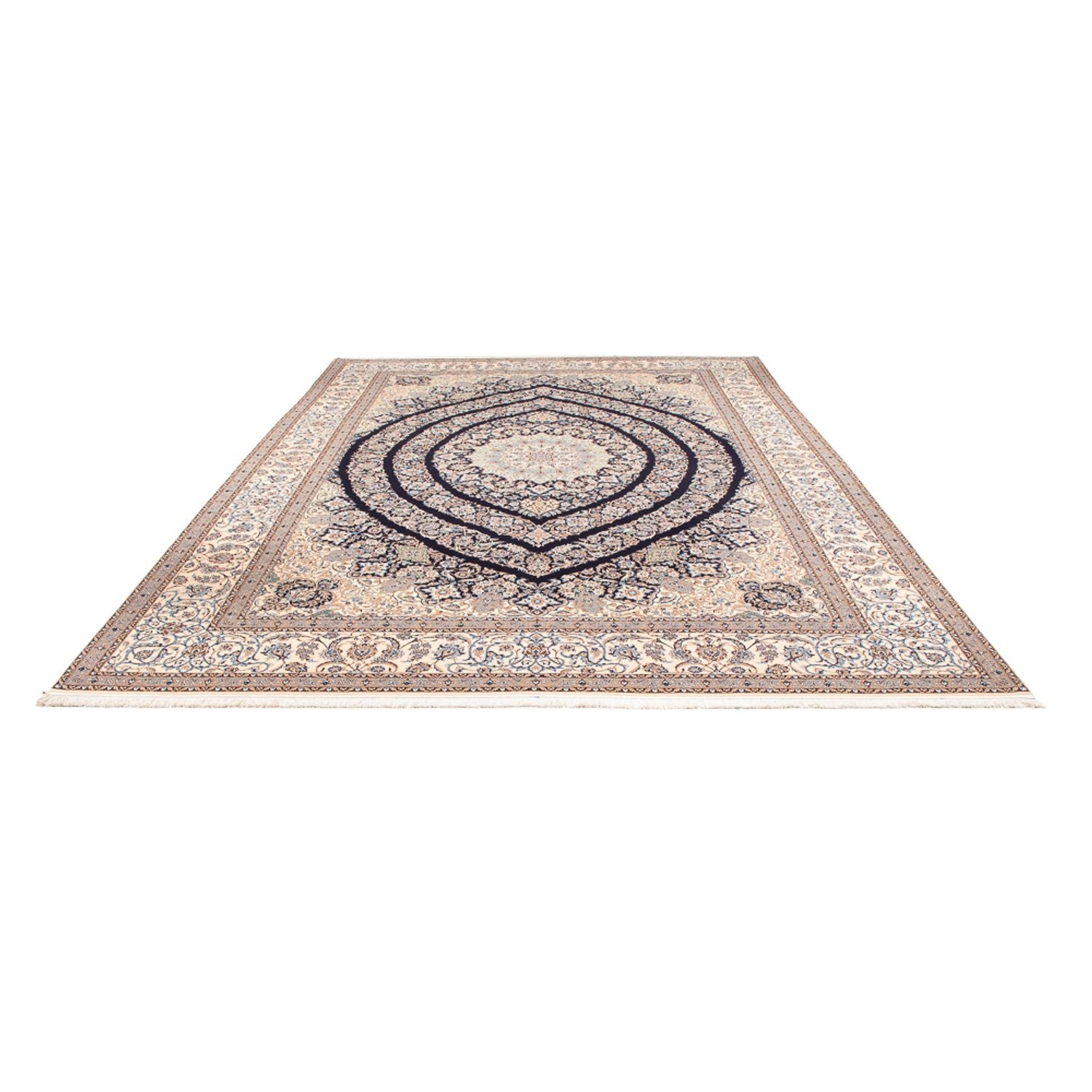 Perserteppich - Nain - 360 x 260 cm - hellbraun