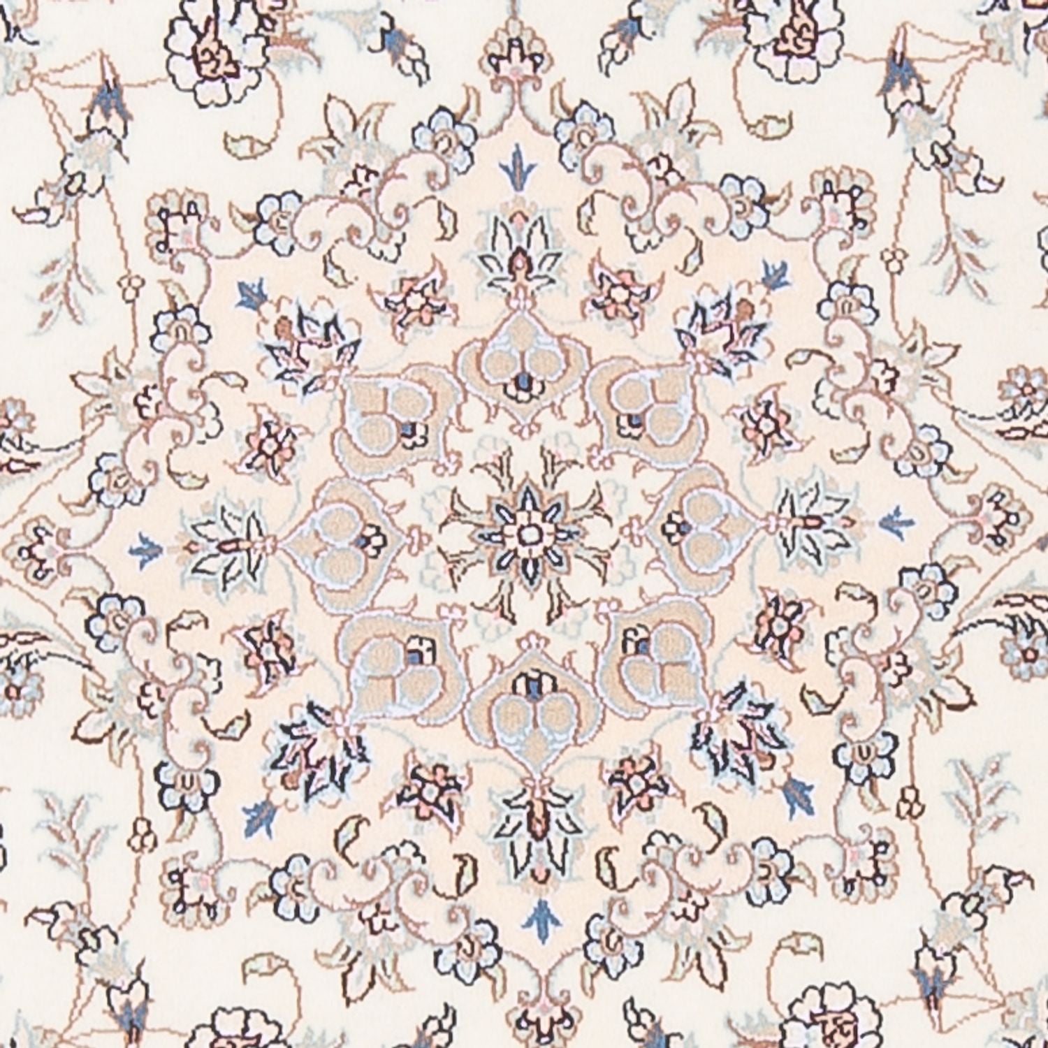 Perserteppich - Nain - Premium - 162 x 110 cm - hellblau