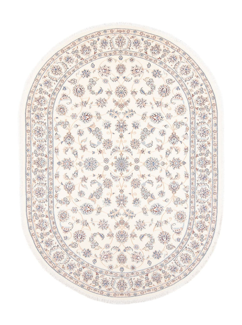 Perserteppich - Nain - Premium - 200 x 138 cm - creme