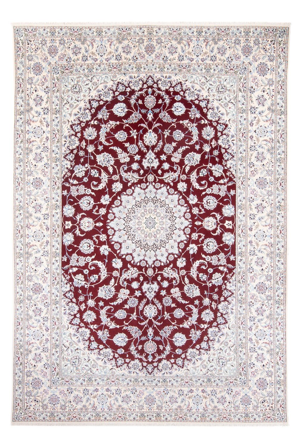 Perserteppich - Nain - Premium - 294 x 204 cm - rot