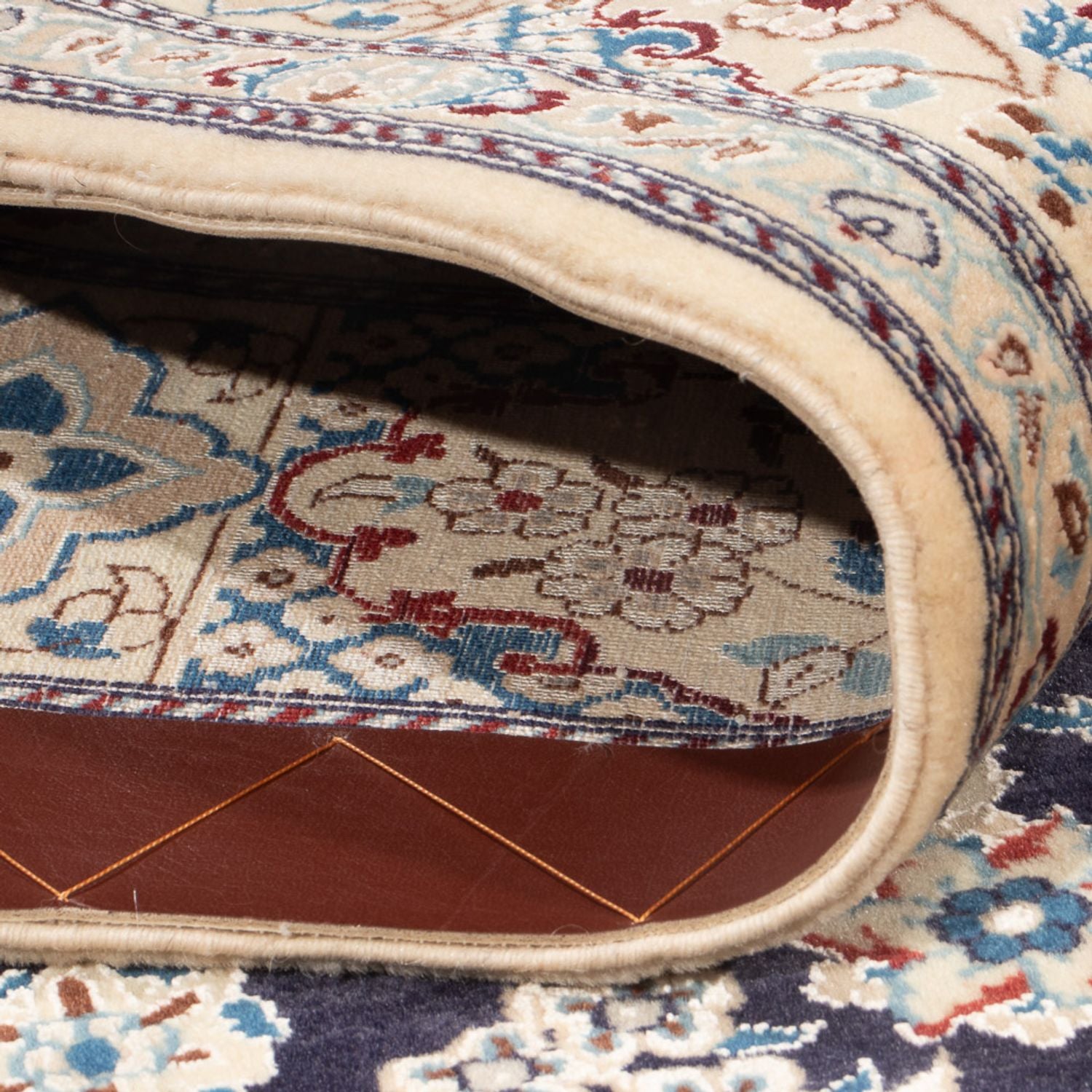 Perserteppich - Nain - Premium - 195 x 130 cm - dunkelblau