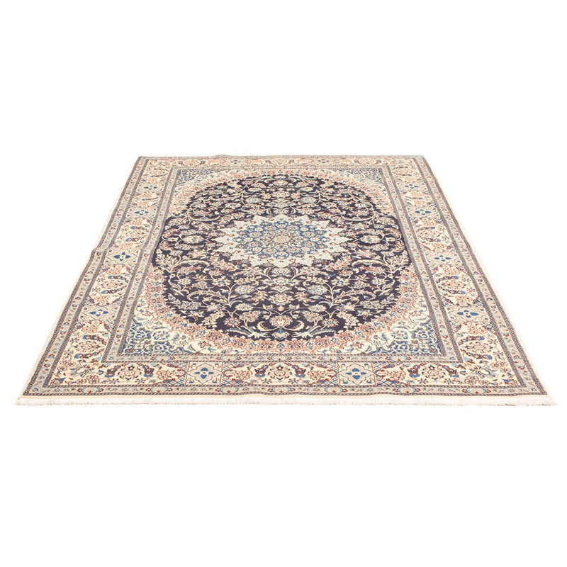 Perserteppich - Nain - Premium - 195 x 130 cm - dunkelblau