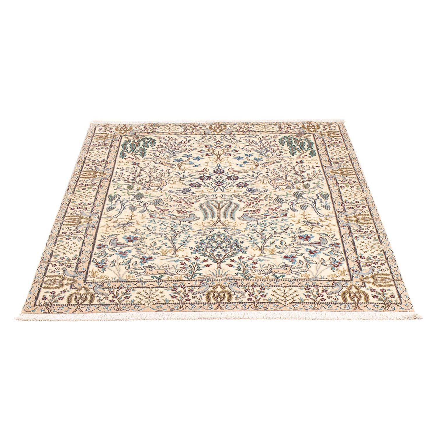 Perserteppich - Nain - Premium - 140 x 100 cm - creme