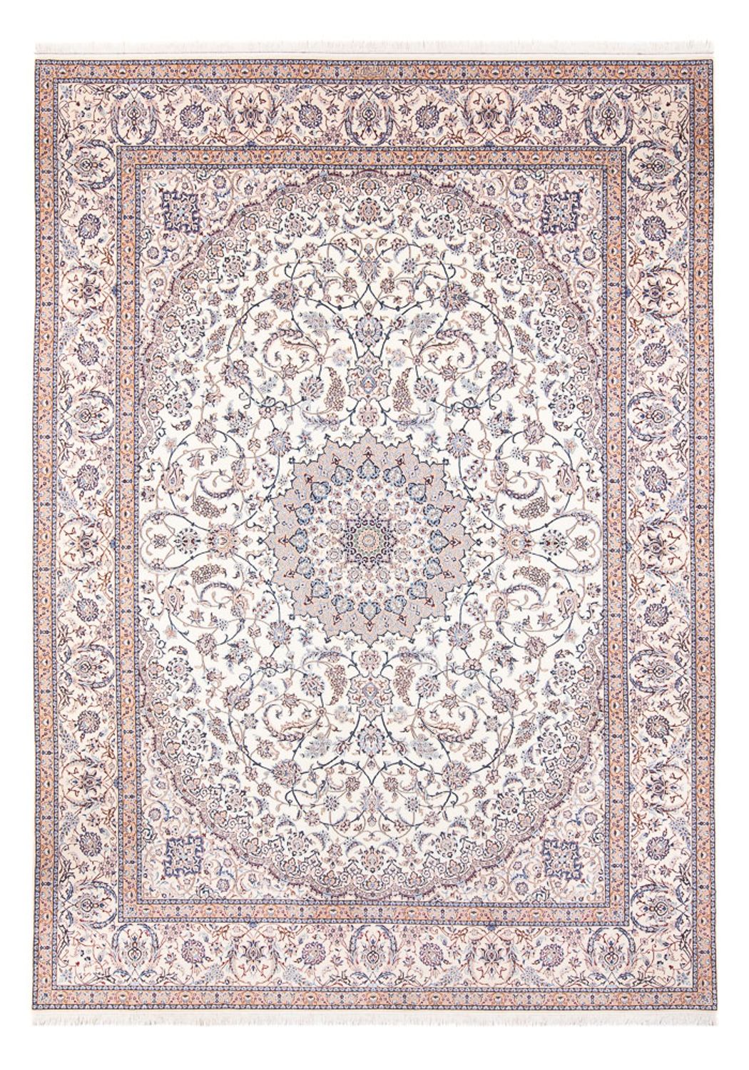Perserteppich - Nain - Premium - 347 x 252 cm - creme