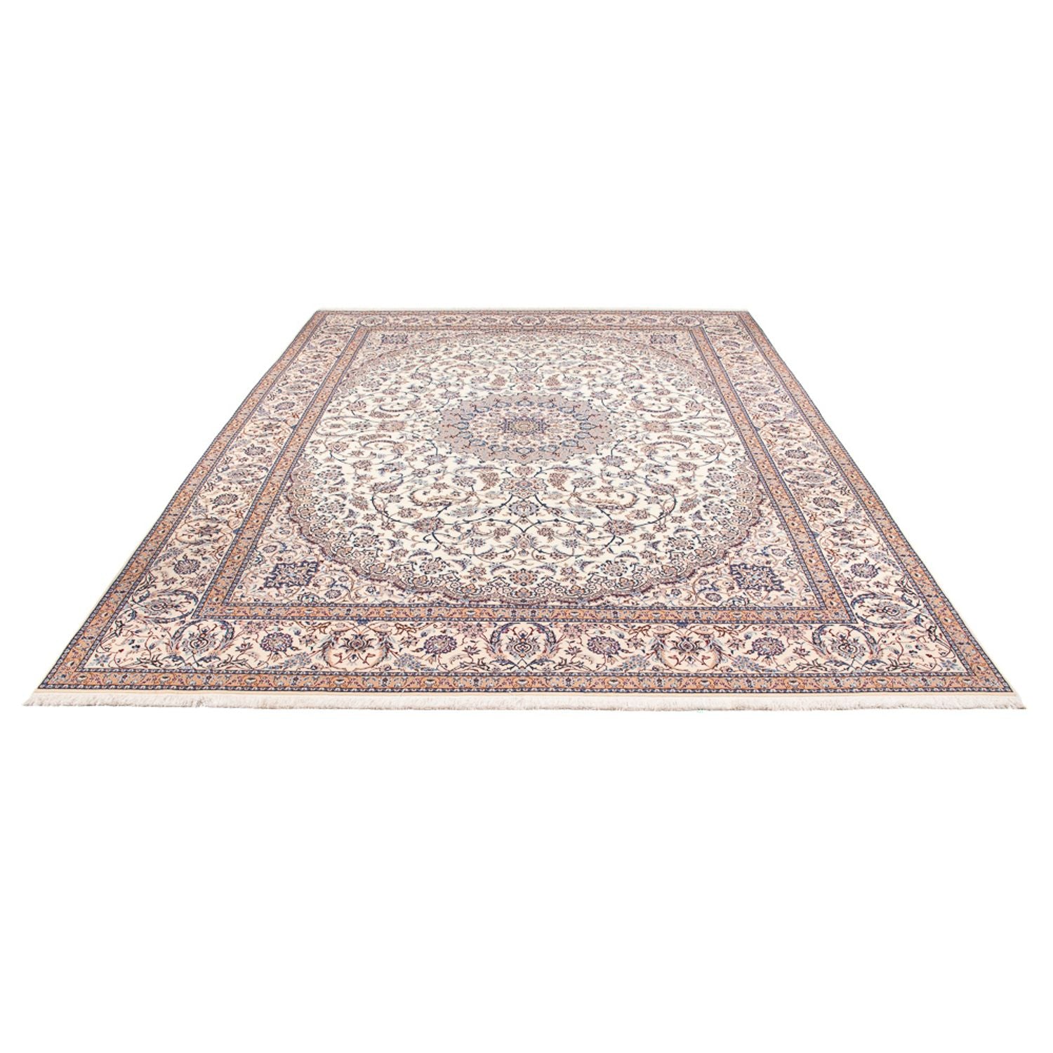 Perserteppich - Nain - Premium - 347 x 252 cm - creme