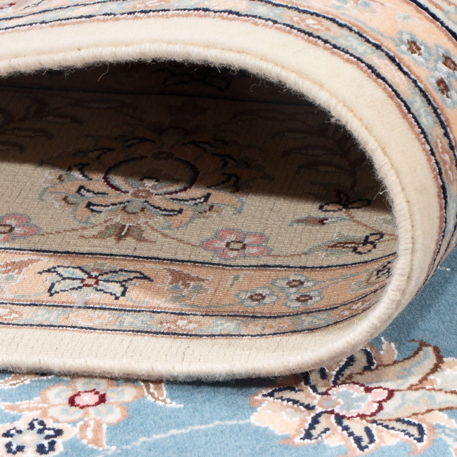 Perserteppich - Nain - Premium - 208 x 150 cm - blau