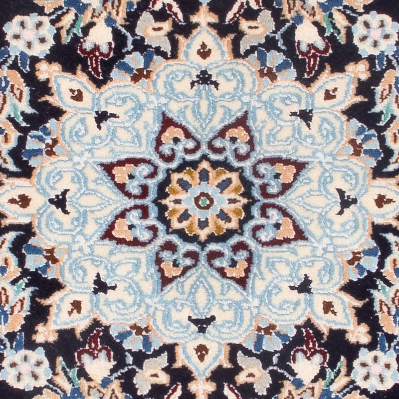 Perserteppich - Nain - Premium - 77 x 50 cm - hellblau