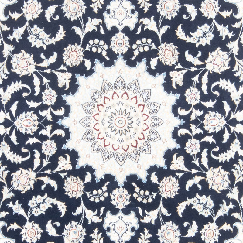 Perserteppich - Nain - Royal - 203 x 145 cm - dunkelblau