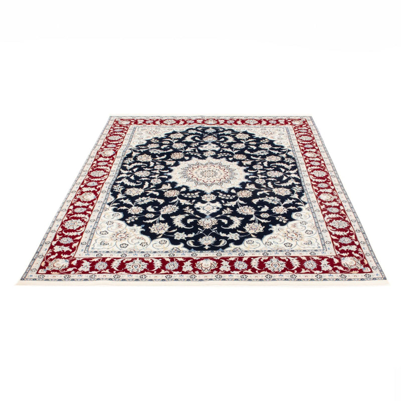 Perserteppich - Nain - Royal - 203 x 145 cm - dunkelblau