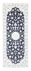 Läufer Perser - Nain - Royal - 197 x 81 cm - dunkelblau