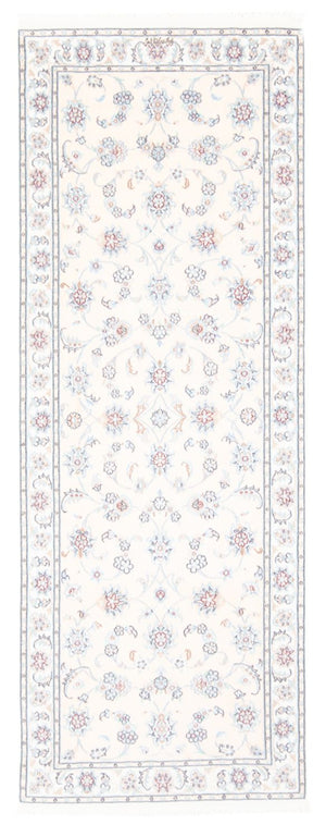 Läufer Perser - Nain - Royal - 201 x 82 cm - creme