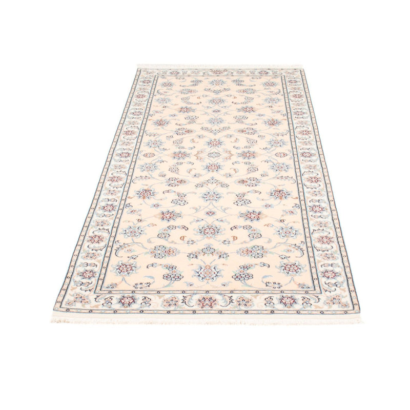 Läufer Perser - Nain - Royal - 201 x 82 cm - creme