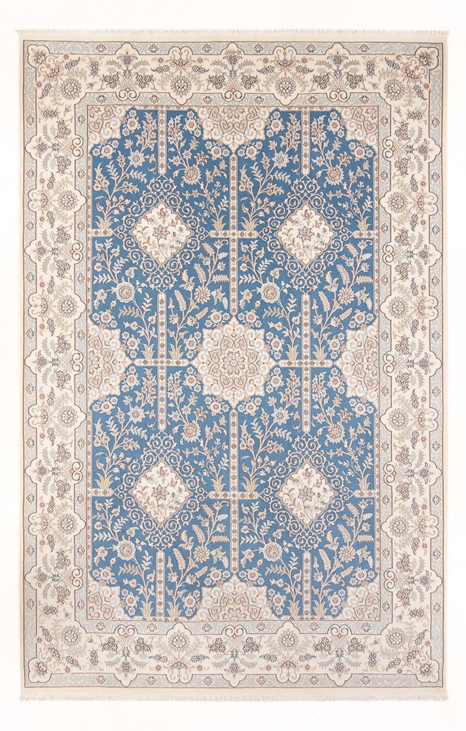 Perserteppich - Nain - Premium - 298 x 200 cm - hellblau