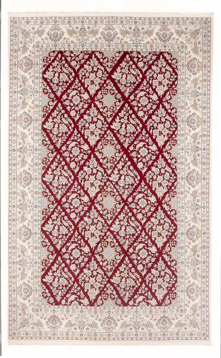 Perserteppich - Nain - Premium - 292 x 198 cm - rot