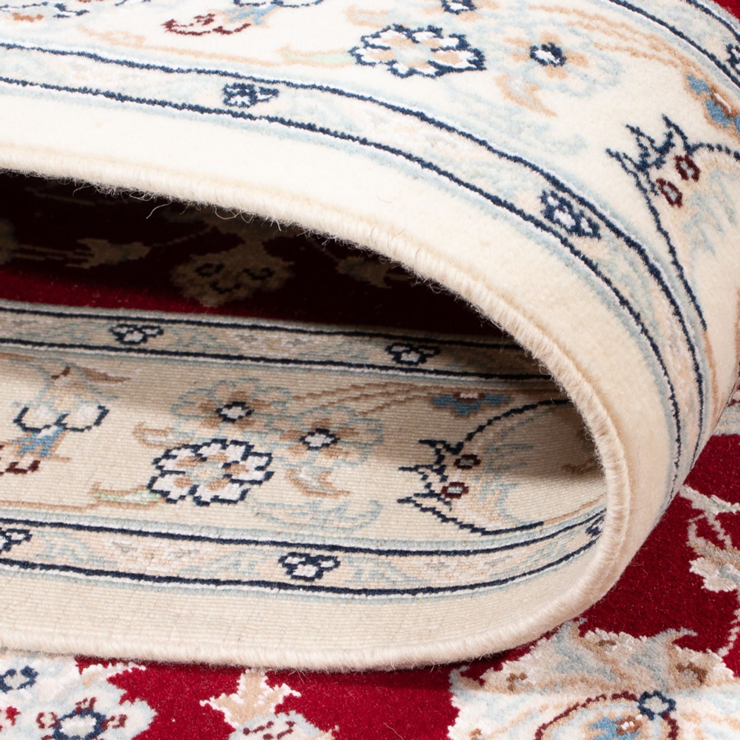 Läufer Perser - Nain - Premium - 355 x 87 cm - rot