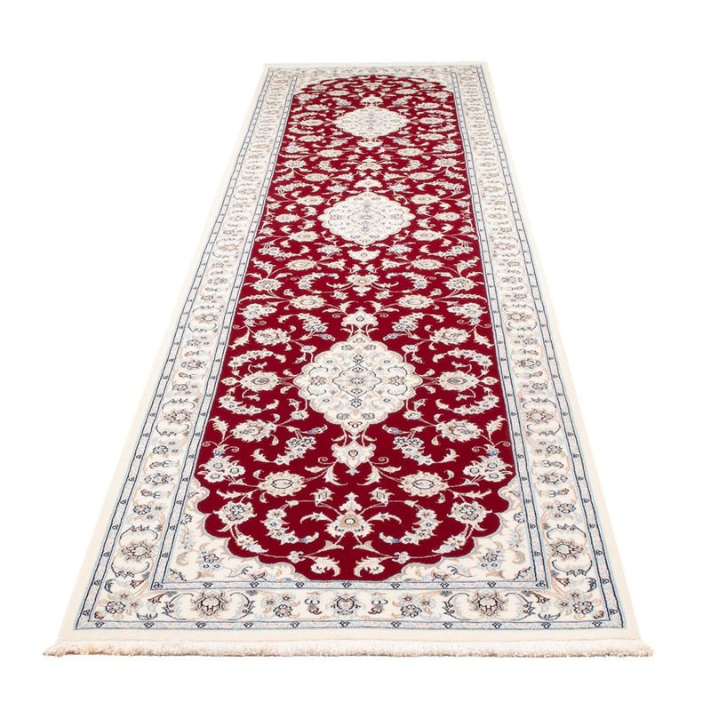 Läufer Perser - Nain - Premium - 355 x 87 cm - rot
