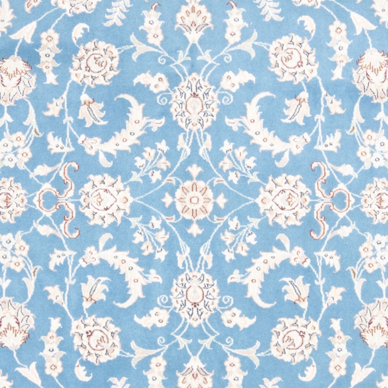 Perserteppich - Nain - Royal - 202 x 148 cm - hellblau