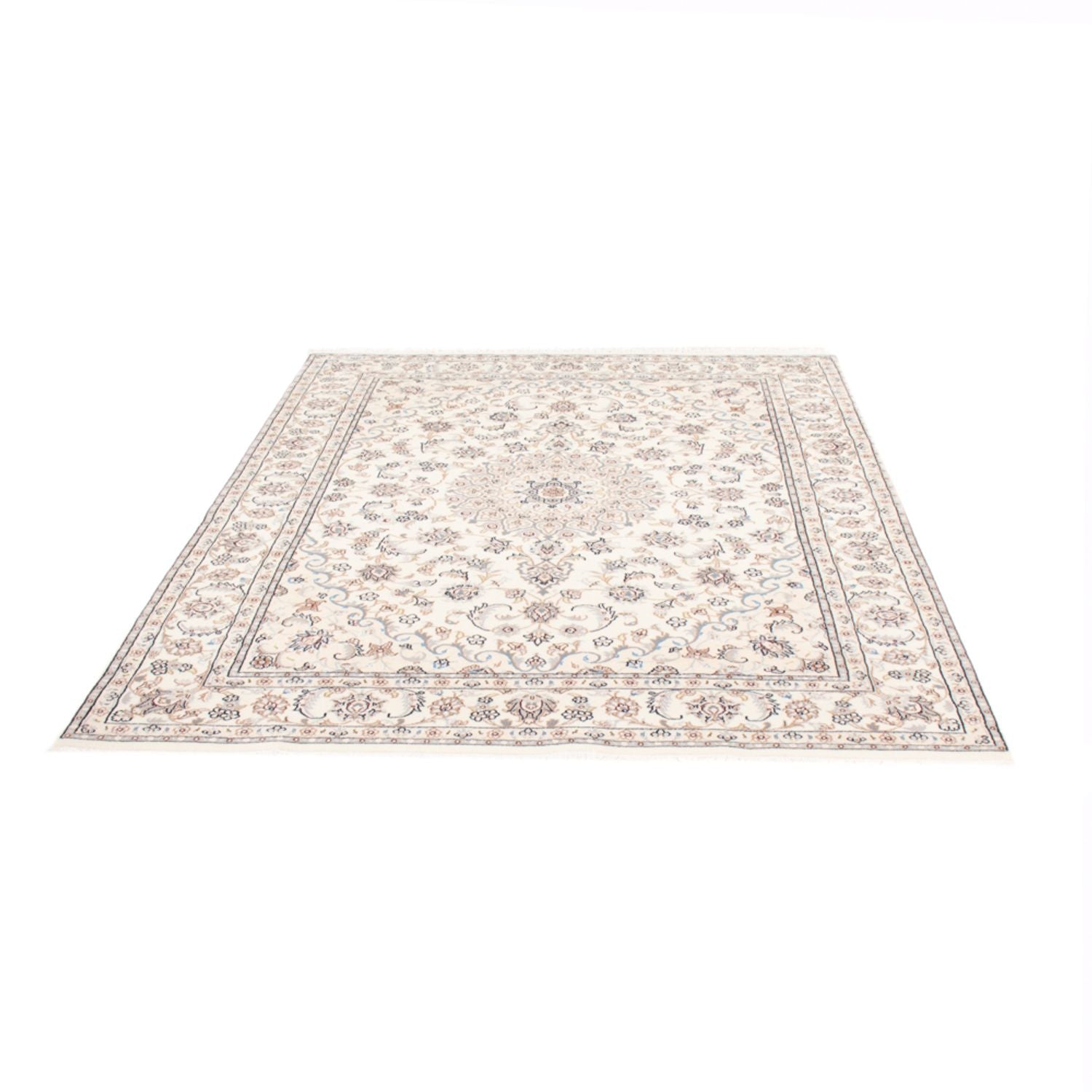 Perserteppich - Nain - Royal - 202 x 149 cm - creme