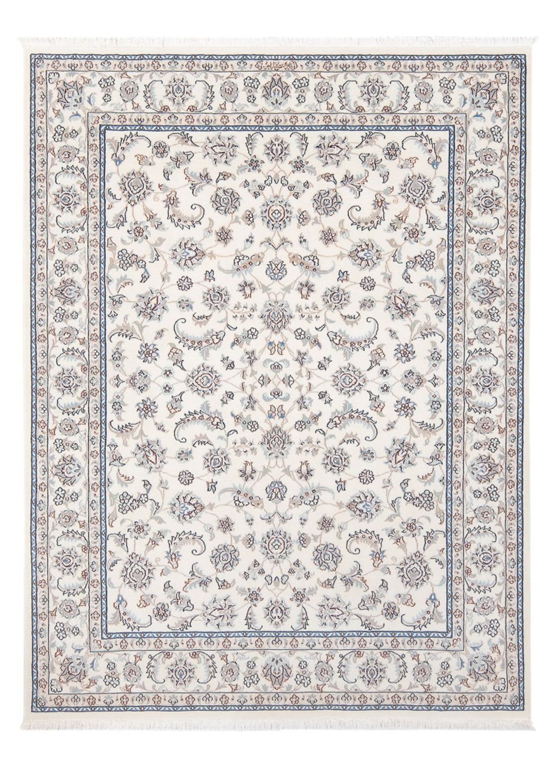 Perserteppich - Nain - Premium - 197 x 148 cm - creme