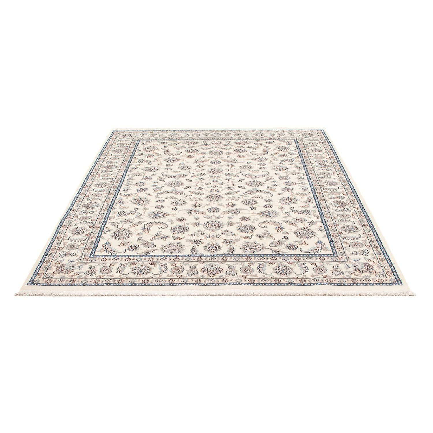 Perserteppich - Nain - Premium - 197 x 148 cm - creme