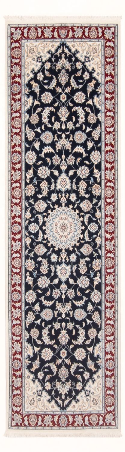 Läufer Perser - Nain - Premium - 250 x 78 cm - dunkelblau