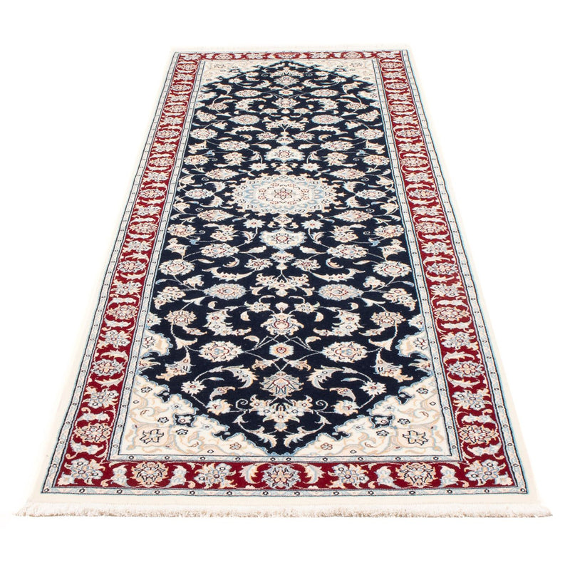 Läufer Perser - Nain - Premium - 250 x 78 cm - dunkelblau
