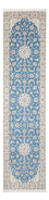 Läufer Perser - Nain - Premium - 300 x 80 cm - blau