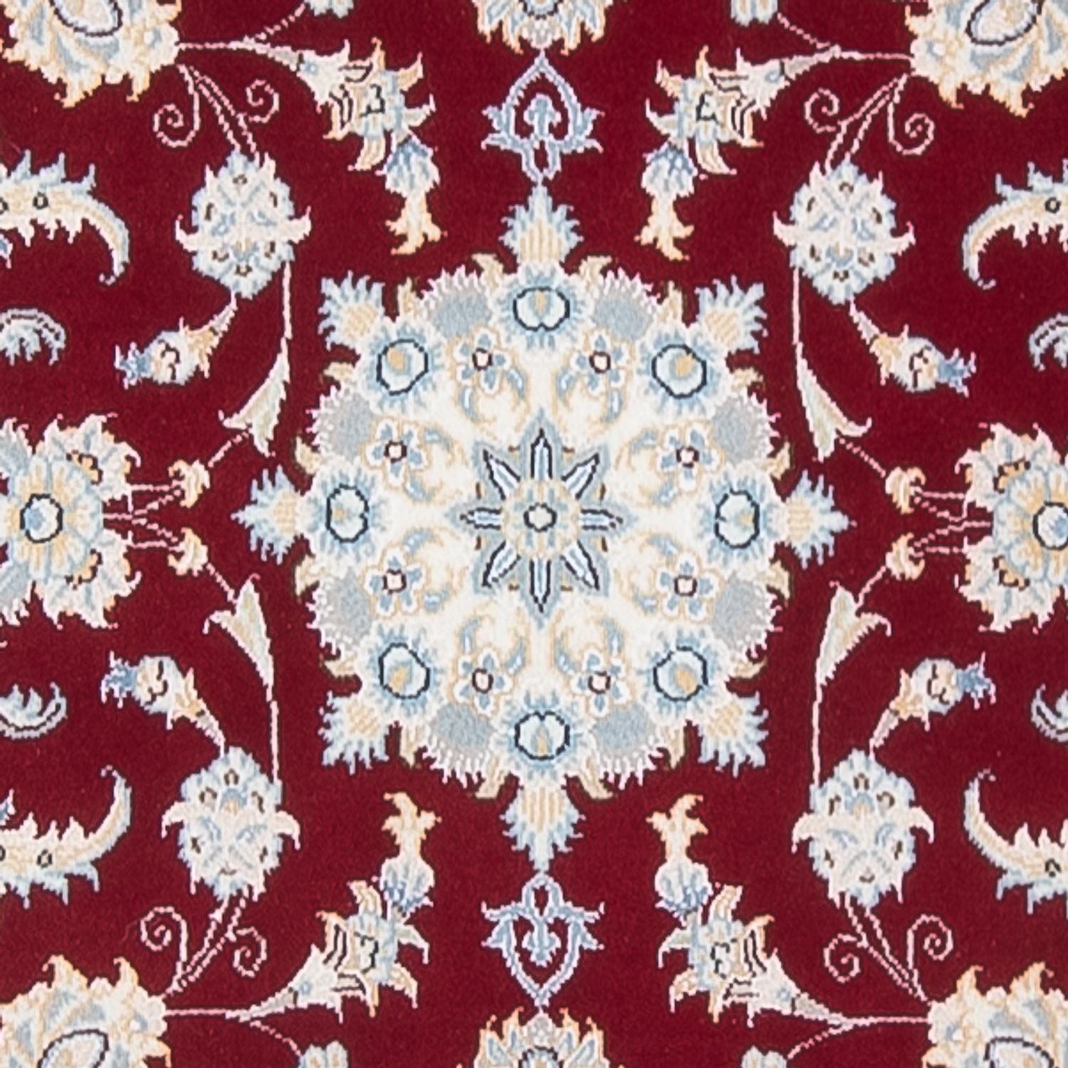 Läufer Perser - Nain - Premium - 304 x 82 cm - rot