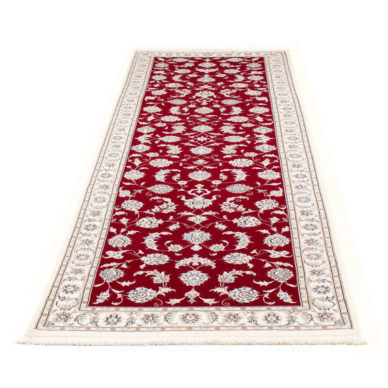 Läufer Perser - Nain - Premium - 298 x 80 cm - rot