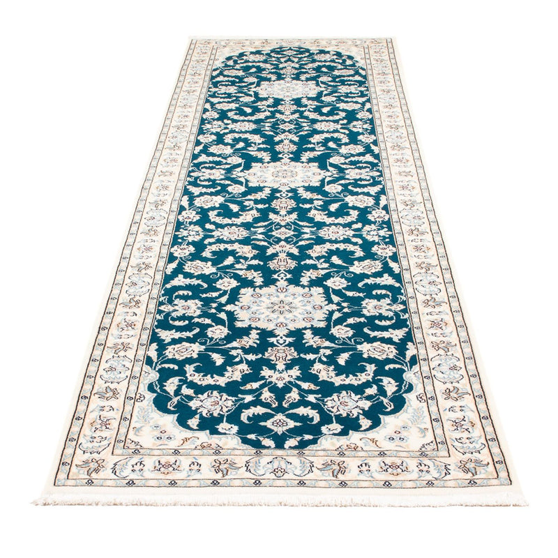 Läufer Perser - Nain - Premium - 298 x 81 cm - dunkelblau