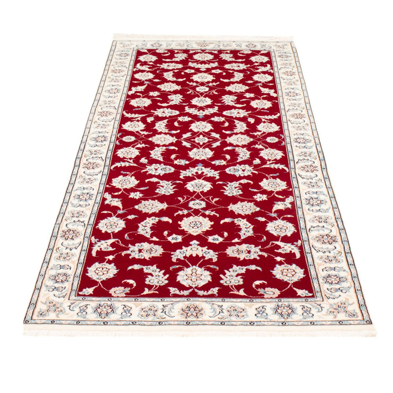 Läufer Perser - Nain - Royal - 196 x 79 cm - rot