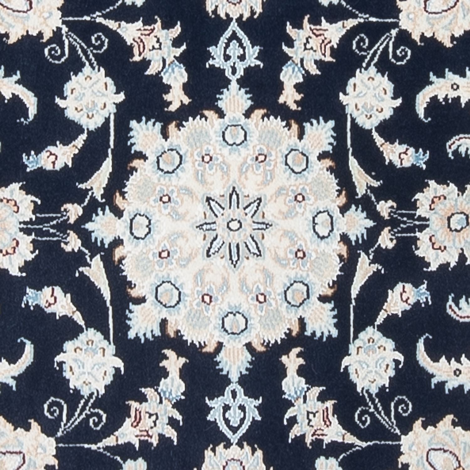 Läufer Perser - Nain - Premium - 297 x 81 cm - dunkelblau
