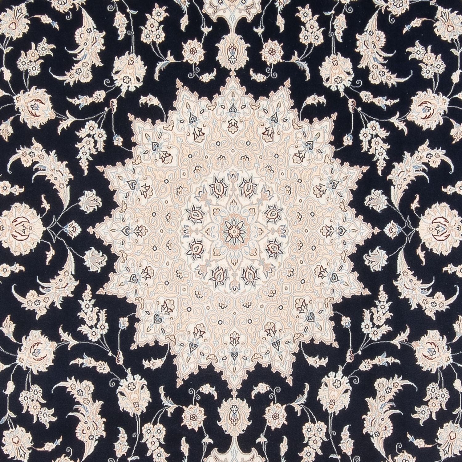 Perserteppich - Nain - Premium - 340 x 246 cm - dunkelblau