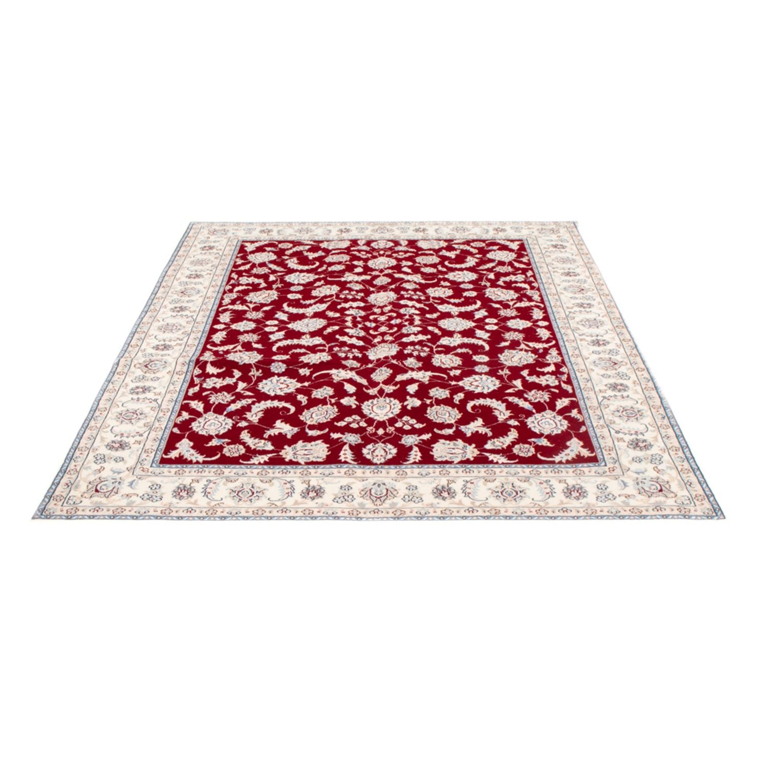 Perserteppich - Nain - Royal - 197 x 149 cm - rot