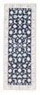 Läufer Perser - Nain - Royal - 207 x 80 cm - dunkelblau