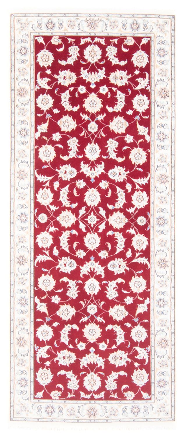Läufer Perser - Nain - Royal - 199 x 80 cm - rot