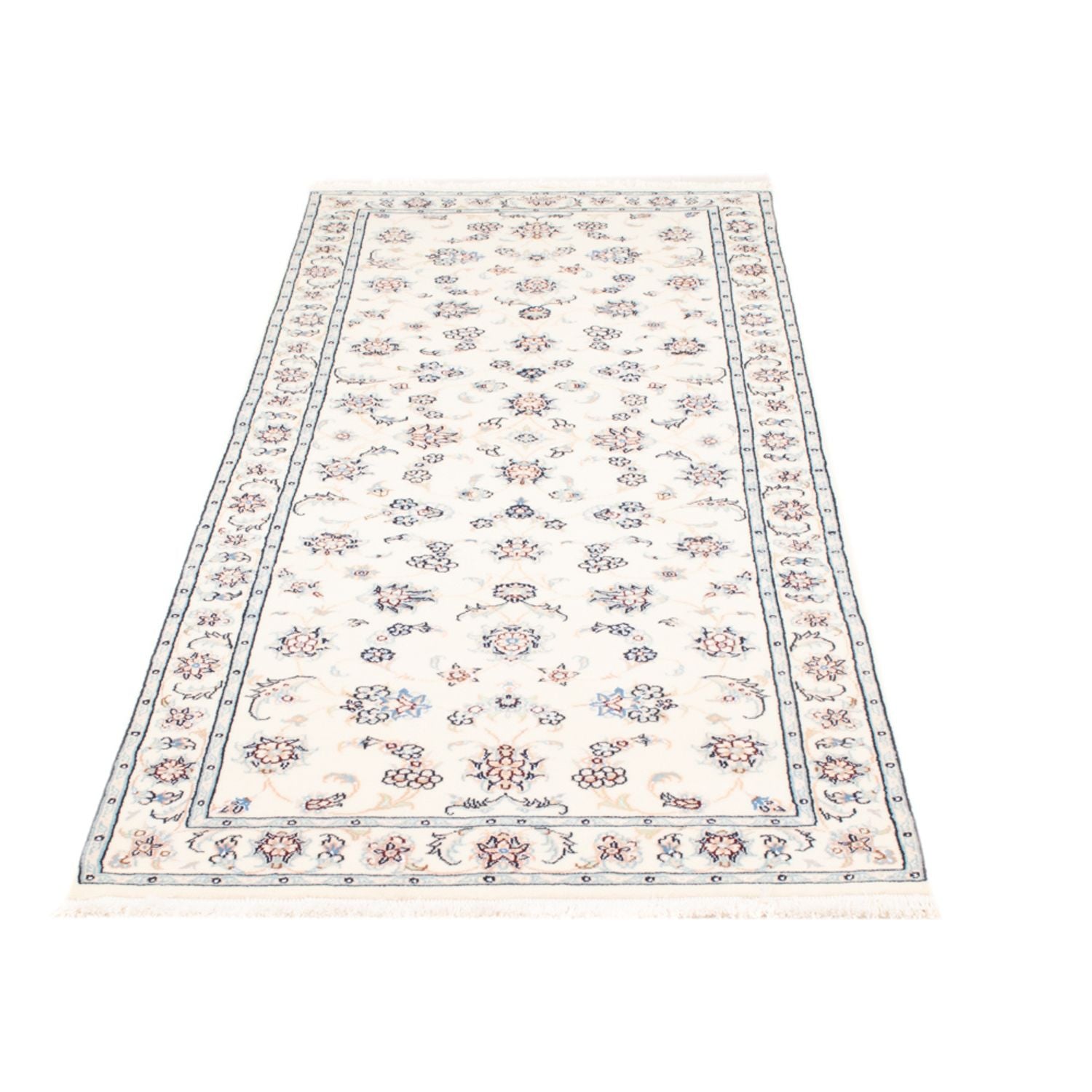 Läufer Perser - Nain - Royal - 197 x 78 cm - creme